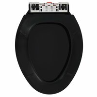 Toiletbril soft-close met quick-release ontwerp zwart 5