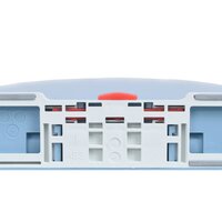 Toiletbril soft-close en quick-release ovaal blauw 8