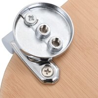 Toiletbrillen 2 st met deksels bamboeontwerp MDF 8