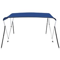Biminitop 3-boogs 183x140x137 cm blauw 4