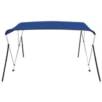 Biminitop 3-boogs 183x196x137 cm blauw 4