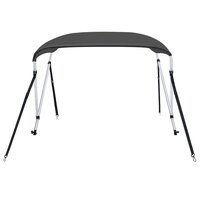 Biminitop 2-boogs 180x130x110 cm antracietkleurig 5