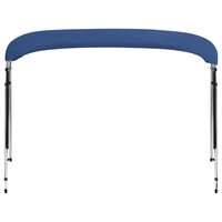 Biminitop 4-boogs 243x(230-244)x137 cm marineblauw  6