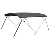 Biminitop 4-boogs 243x(230-244)x137 cm antracietkleurig 2