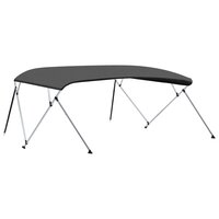 Biminitop 4-boogs 243x(230-244)x137 cm antracietkleurig 5