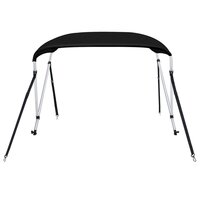 Biminitop 2 bogen 180x130x110 cm zwart 3