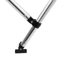 Biminitop 3 bogen 183x140x137 cm grijs 9