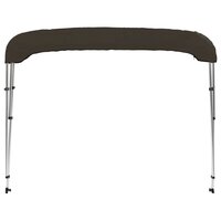 Biminitop 3 bogen 183x196x137 cm zwart 4