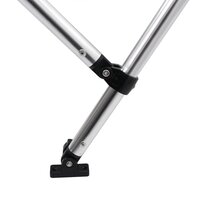 Biminitop 4 bogen 243x244x137 cm grijs 9