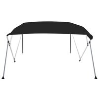 Biminitop 4 bogen 243x180x137 cm zwart 3