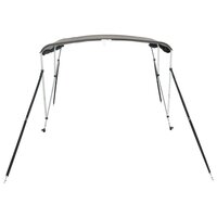Biminitop 3 bogen met mesh zijwanden 183x(185-198)x137 cm 5