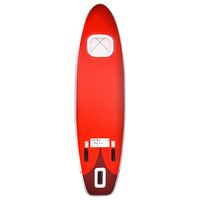 Stand Up Paddleboardset opblaasbaar 300x76x10 cm rood 4