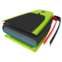 Stand Up Paddleboardset opblaasbaar 300x76x10 cm groen 9