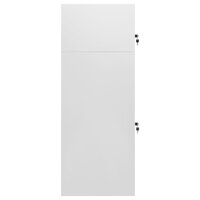 Zadelkast 53x53x140 cm staal lichtgrijs    3