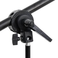 Fotostudioset met verlichtingsset en achtergrond 7