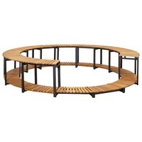 Spa-ombouw 273x53 cm massief acaciahout 2