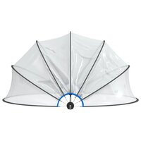 Zwembadoverkapping rond 467x234 cm PVC 4