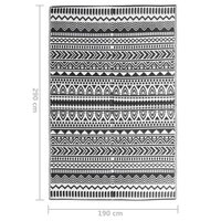 Buitenkleed ARAKIL 190x290 cm polypropeen zwart 7