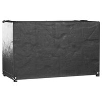 Tuinmeubelhoezen 2 st 8 oogjes rechthoekig 160x120x75 cm 3