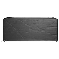 Tuinmeubelhoezen 2 st 8 oogjes rechthoekig 180x122x75 cm 4