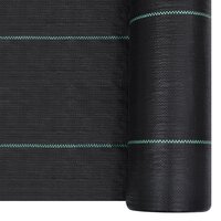 Worteldoek 1x100 m PP zwart 2