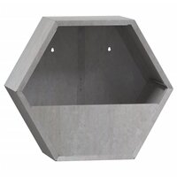 Plantenbakken wandmontage 2 st 30x10x25 cm cortenstaal roestig 4