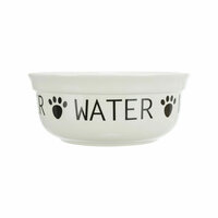 Voerbak voor honden Trixie Wit Zwart &Oslash; 13 cm 250 ml 5