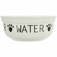 Voerbak voor honden Trixie Wit Zwart &Oslash; 13 cm 250 ml 6