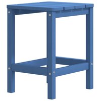 Tuintafel Adirondack 38x38x46 cm HDPE aquablauw 2