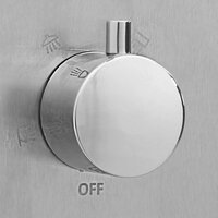 Buitendouche vierkant roestvrij staal 8