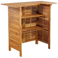 Bartafel 110x50x105 cm massief acaciahout 4