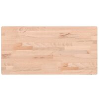 Wastafelblad 80x40x2,5 cm massief beukenhout 2