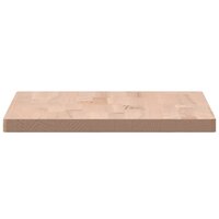 Wastafelblad 60x40x2,5 cm massief beukenhout 5