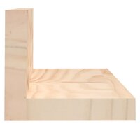 Wandkasten 2 st 110x11x9 cm massief grenenhout 4