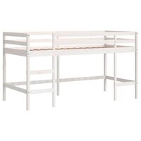Kinderhoogslaper met ladder 90x190 cm massief grenenhout 3