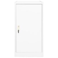 Zadelkast 53x53x105 cm staal wit    2