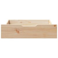 Bedlades 2 st met wieltjes 65x55x17 cm massief grenenhout 3