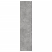 Apothekerskast 40x41x174,5 cm bewerkt hout betongrijs 6
