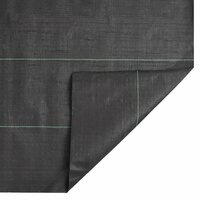 Worteldoek 0,5x150 m polypropeen zwart 7