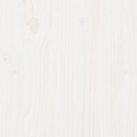 Hoogslaper met bureau en stoelen grenenhout wit 75x190 cm 9