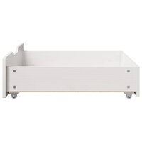 Bedlades 2 st 65x55x17 cm massief grenenhout wit 5