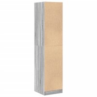 Apothekerskast 40x41x174,5 cm bewerkt hout grijs sonoma eiken 7