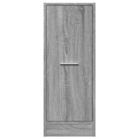 Apothekerskast 30x41x77,5 cm bewerkt hout grijs sonoma eiken 5