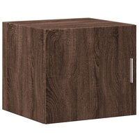Wandkast 45x42,5x40 cm bewerkt hout bruin eikenkleurig 2
