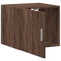 Wandkast 45x42,5x40 cm bewerkt hout bruin eikenkleurig 7