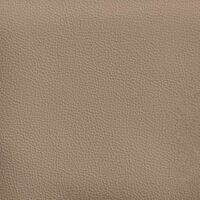 Chaise longue met kussens kunstleer cappuccino 7
