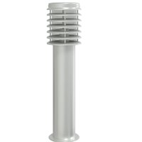 Buitenvloerlampen 3 st stopcontact 60 cm roestvrijstaal zilver 4