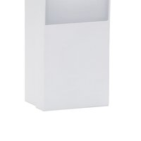 Buitenwandlampen 2 st LED gegoten aluminium wit 8