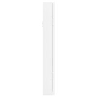 Sieradenkast met spiegel wandgemonteerd 30x8,5x67 cm wit 6