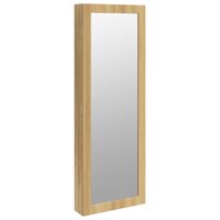 Sieradenkast met spiegel en LED wandgemonteerd 2